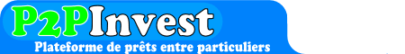 P2PInvest: Plateforme de pr&ecirc;ts entre particuliers