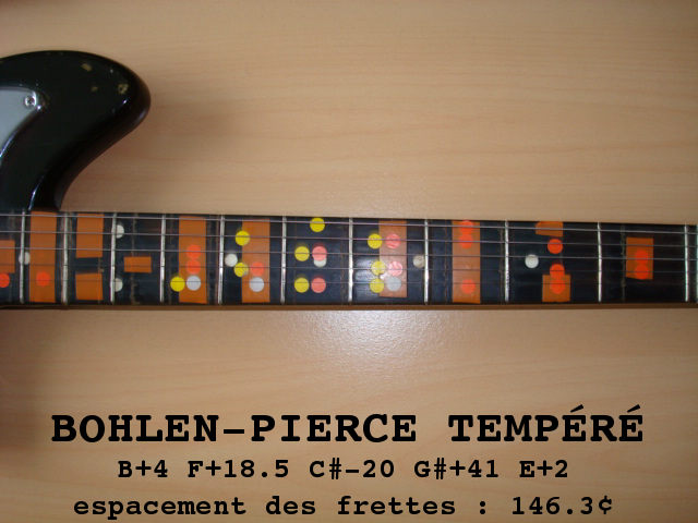 BOHLEN-PIERCE TEMP�RE (guitare �lectrique)