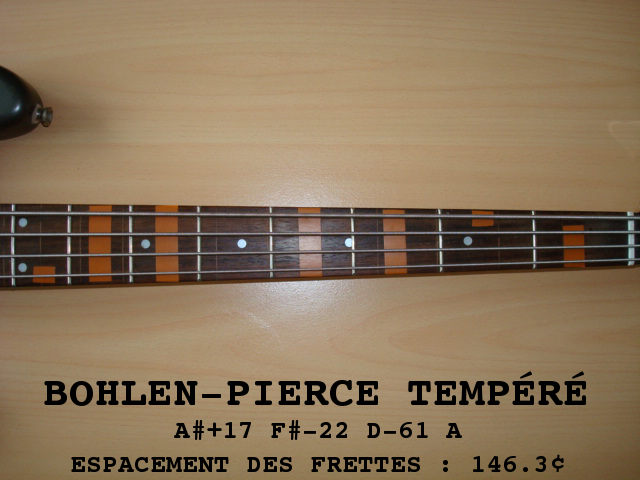 BOHLEN-PIERCE TEMP�RE (guitare basse)