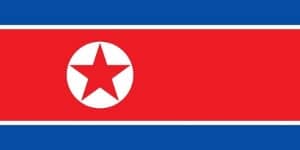 Le drapeau nord-coréen