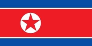 Le drapeau nord-coréen