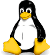 Dessin du manchot TUX (la mascotte de Linux)