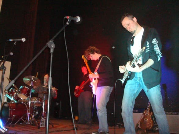 Jean-Pierre, Fabien, J&eacyte;r&eacute;my et Philippe